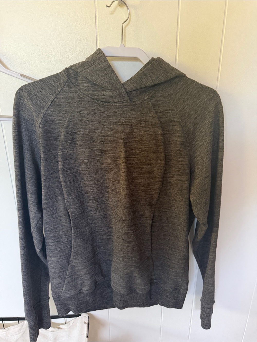 lululemon athletica Heathered Charcoal Crewneck Hoodie